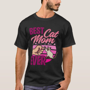 Beste Kat Moeder Ooit  Beste Katten Moeder T-shirt