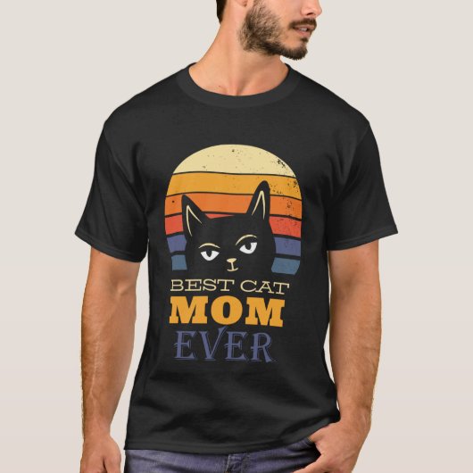Beste kat moeder ooit t-shirt (Voorkant)