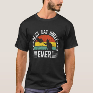 beste kat oom ooit kat minnaar oom kat oom lang t-shirt