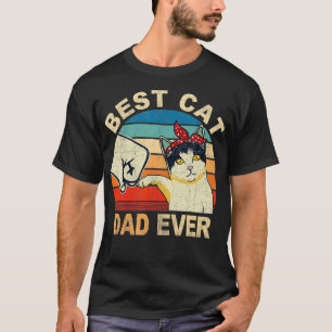 Beste Kat Pap Grappig Kat Daddy Kat Vader T-shirt