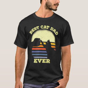Beste kat pap ooit T-shirt - Kat papa pap aëoormer