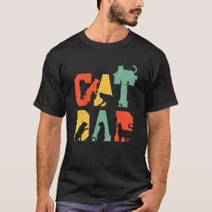 Beste Kat Pap Pet Kat Happy Vaderdag 1 T-shirt