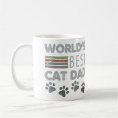 Beste kat-pap ter wereld koffiemok (Links)