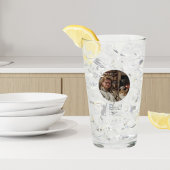 Beste kat papa ooit aangepaste foto glas