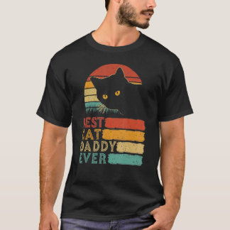 Beste kat papa ooit kat papa  vaderdag t-shirt