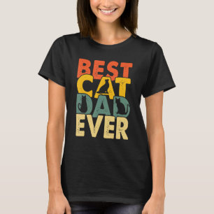 Beste kat papa ooit kat papa vaders dag m t-shirt