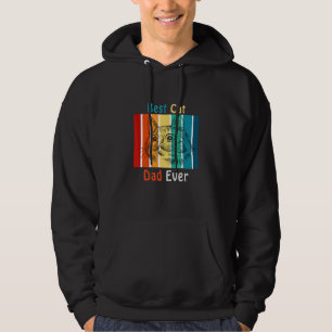 Beste kat papa ooit voor kat Vaderdag 2 Hoodie