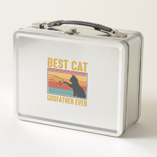 Beste kat peetvader ooit vintage kat vector ontwer