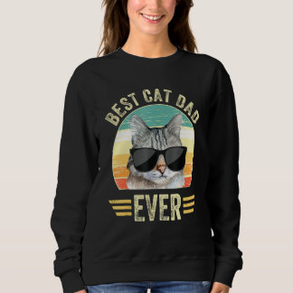 beste kat vader ooit bril retro Fathers Da Trui