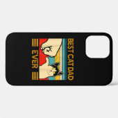 Beste kat vader ooit grappige kat papa Case-Mate iPhone case (Achterkant (horizontaal))