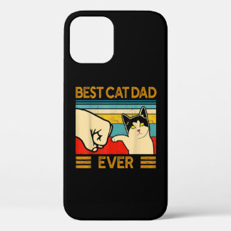 Beste kat vader ooit grappige kat papa iPhone 12 hoesje