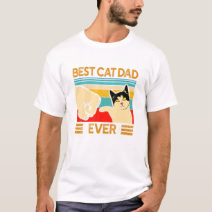  beste kat vader ooit grappige kat vader D T-shirt