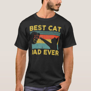 beste kat vader ooit kat papa vader dag 8 t-shirt