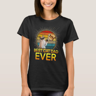 beste kat vader ooit kat papa vaderdag t-shirt