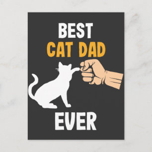 Beste kat vader ooit Kitten ouders Vader Briefkaart