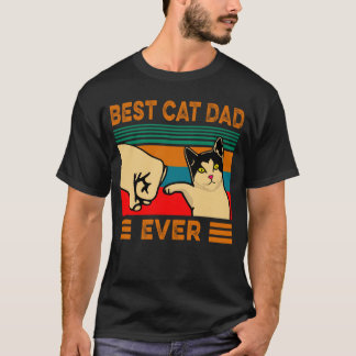  beste kat vader ooit t-shirt
