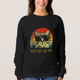Beste kat vader ooit T-shirt Funny Cat Pap Vader D