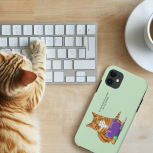 Beste kat vader Vaderdag iPhone 11 Hoesje