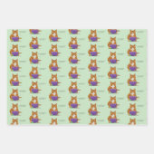 Beste kat vader Vaderdag Inpakpapier Vel (Voorkant)