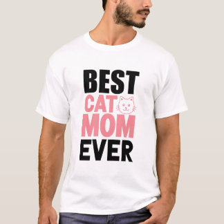Beste kattemoeder ooit t-shirt