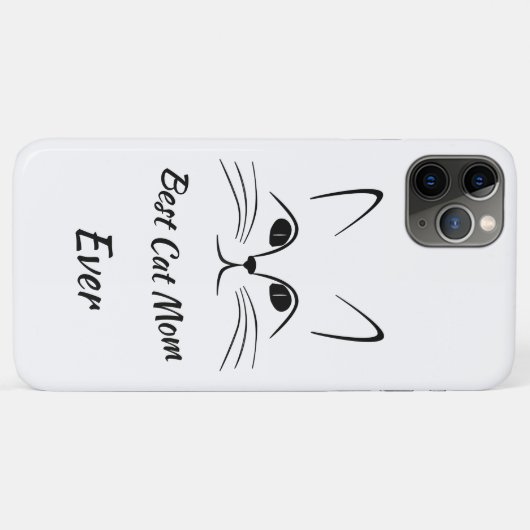 Beste kattenmoeder ooit Case-Mate iPhone case (Achterkant (horizontaal))