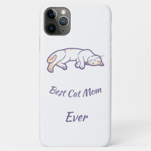 Beste kattenmoeder ooit iPhone 11 pro max hoesje