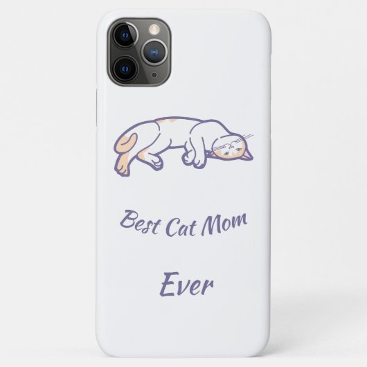 Beste kattenmoeder ooit Case-Mate iPhone case (Achterkant)
