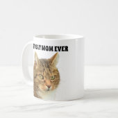 BESTE KATTENMOEDER OOIT CUSTOM COFFEE MOK (Voorkant links)