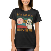 Beste kattenmoeder ooit grappige vintage Siamese k