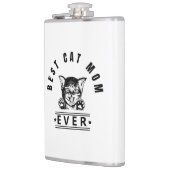 Beste kattenmoeder ooit heupfles (Links)