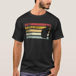 Beste Kattenmoeder Ooit Moeder Balinese Kat T-shirt