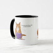 Beste kattenmoeder ooit! mok (Voorkant links)
