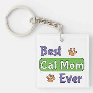 Beste kattenmoeder ooit sleutelhanger