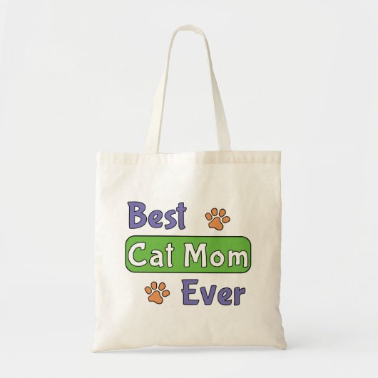 Beste Kattenmoeder Ooit Tote Bag (Voorkant)