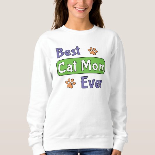 Beste kattenmoeder ooit trui (Voorkant)