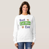 Beste kattenmoeder ooit trui (Voorkant volledig)