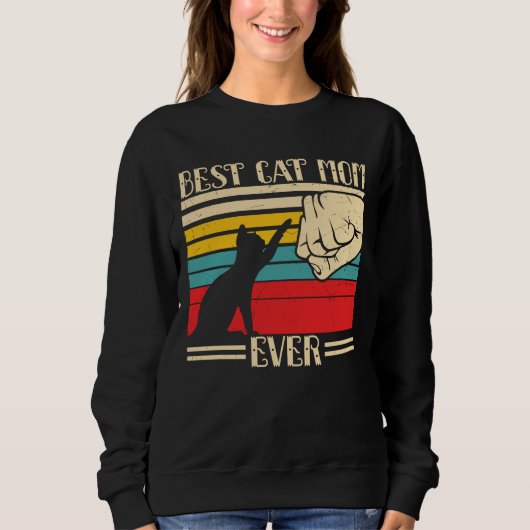 Beste Kattenmoeder Ooit Trui (Voorkant)