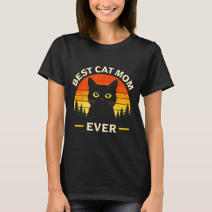 Beste kattenmoeder ooit voor kinderen jongen meisj t-shirt