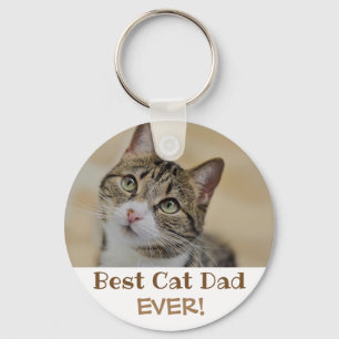 Beste kattenvader ooit foto sleutelhanger