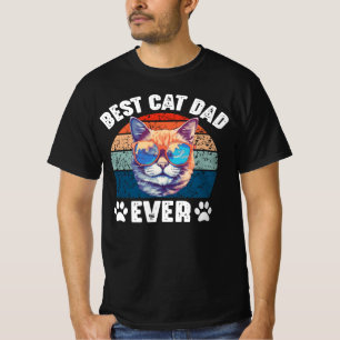 Beste Kattenvader Ooit Grappig kat Gezicht Katten T-shirt