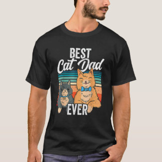 Beste kattenvader ooit Katten   Vaderdag 5 T-shirt