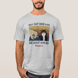 Beste kattenvader ooit, vraag het maar aan Peanut, T-shirt