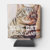 Beste kattevader ooit Moderne aangepaste foto Blikjeskoeler (Achterkant)