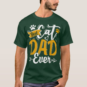 Beste kattevader ooit Vaderdag T-shirt