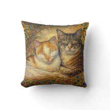 Beste katvrienden geïnspireerd door Klimt