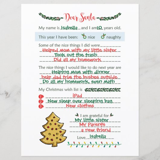 Beste kerstbrief (Voorkant)