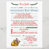 Beste kerstbrief Briefpapier (Voorkant)