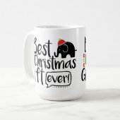 Beste kerstcadeau ooit koffiemok (Voorkant links)