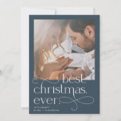 Beste kerstfeestdag Verloving Aankondiging (Voorkant)