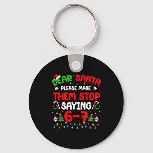 Beste Kerstman 67 Meme Grappig Kerstmis Zes Zeven  Sleutelhanger